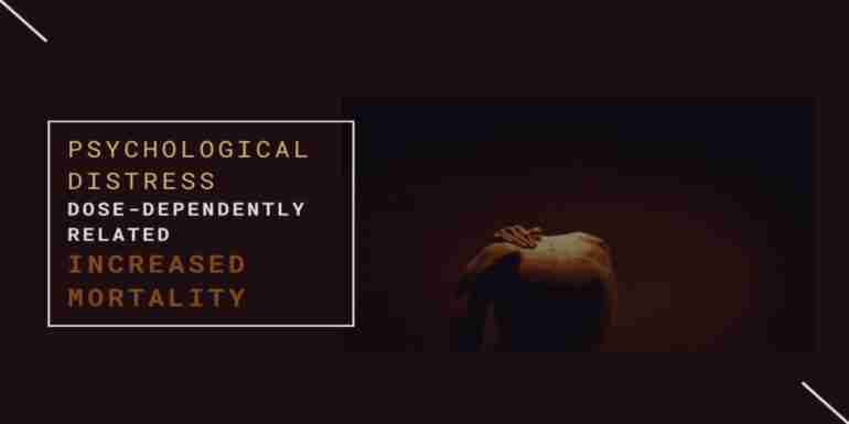 Psychological Distress Increased Mortality