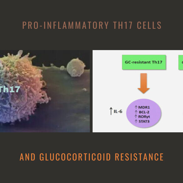 Pro-Inflammatory Th17 Cells Glucocorticoid Resistance