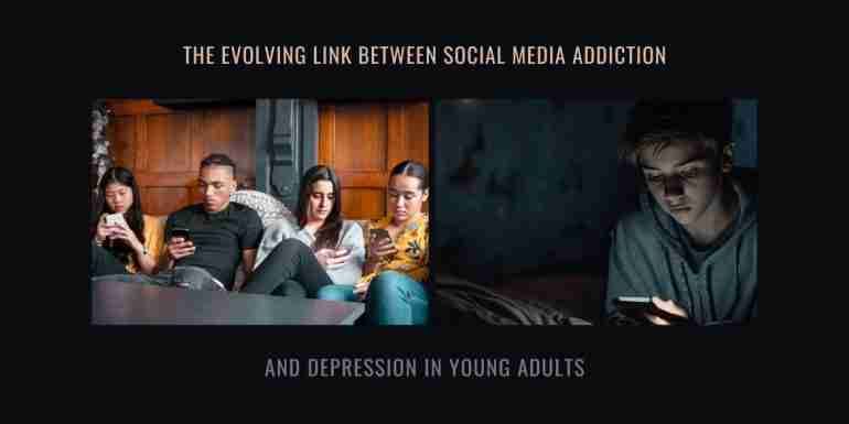 Link Social Media Addiction and Depression